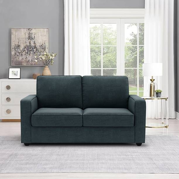 Vansh Furniture Premium Quality Velvet Fabric 2 Seater  Sofa