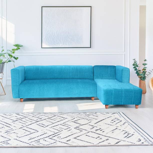 Seventh Heaven Tokyo, Extra Spacious, Chenille Molfino Fabric 6 Seater  Sofa