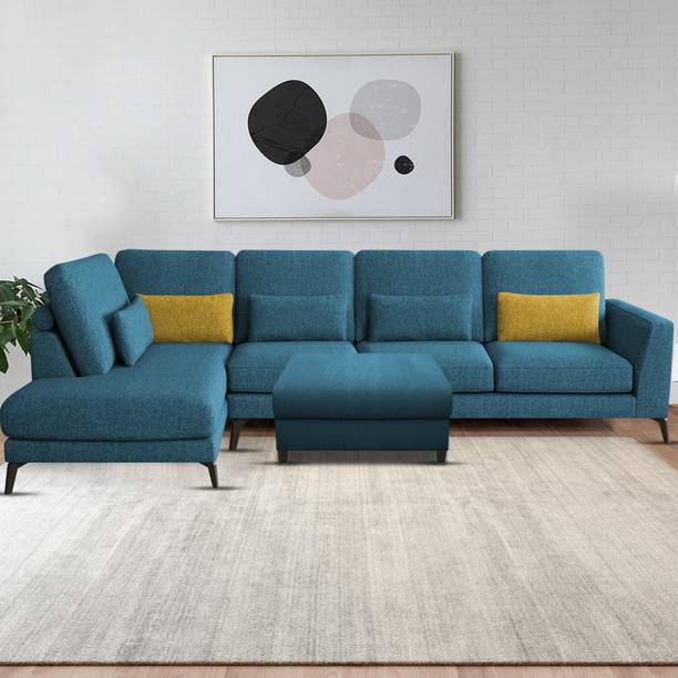 Casaliving Llano 6 With Puffy Fabric 6 Seater  Sofa