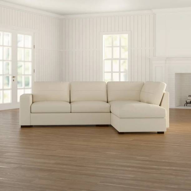 Comfort Couch Magneto 4 Seater Faux Leather Sectional Sofa Set for Living Room Leather 4 Seater  Sofa