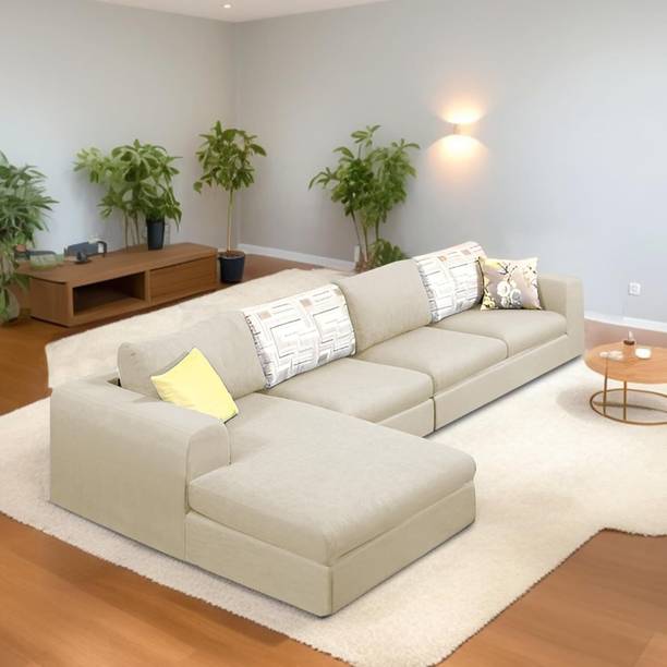 Casaliving Badger Fabric 6 Seater  Sofa