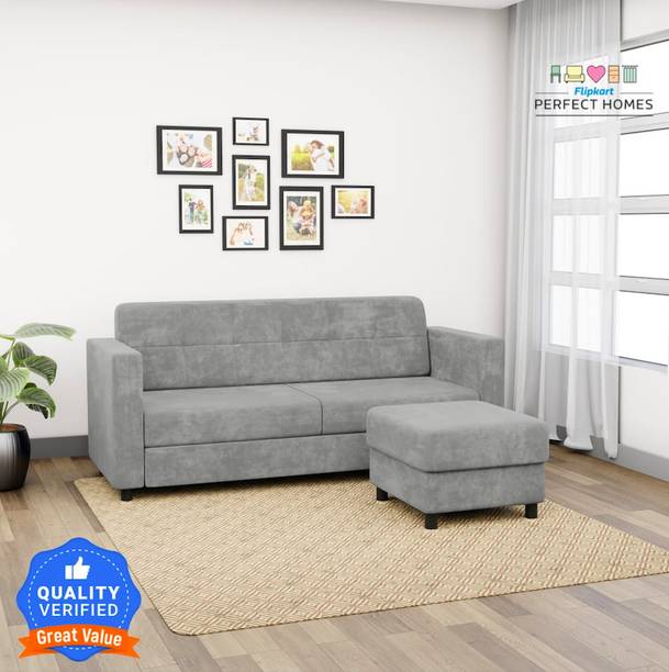 Flipkart Perfect Homes Nora Fabric 4 Seater  Sofa