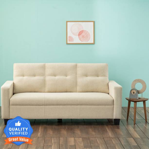 duroflex Ease Fabric 3 Seater  Sofa