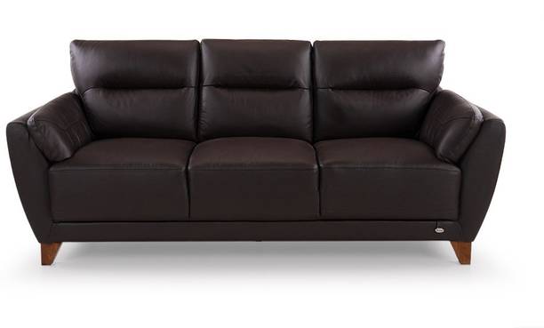 Durian Johanna Leather 3 Seater  Sofa