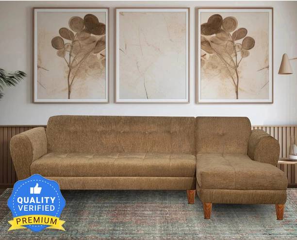 Seventh Heaven Milan, Extra Spacious, Chenille Molfino Fabric 6 Seater  Sofa
