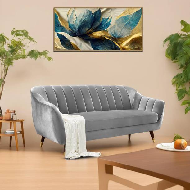 Casaliving Anyse Solid Wood 3 Seater  Sofa