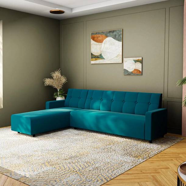 RM HOME Wilson LHS Fabric 6 Seater  Sofa