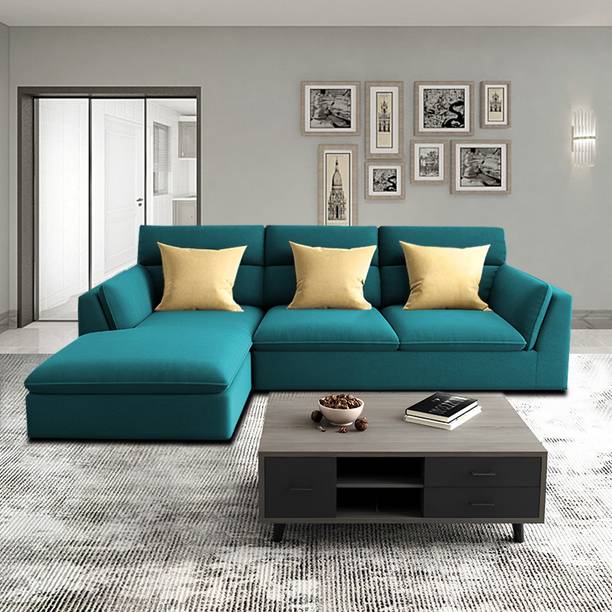 Casaliving Delton Fabric 4 Seater  Sofa