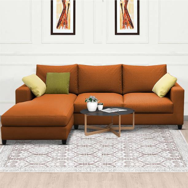 Casaliving Rihan Fabric 4 Seater  Sofa
