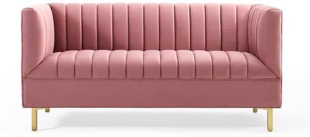 IRONIC HOUSE Chesterfield Sofa Button Tufted, Classic Style, Tuffted Leatherette 3 Seater  Sofa