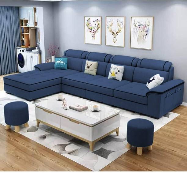 Casaliving Yury Fabric 6 Seater  Sofa