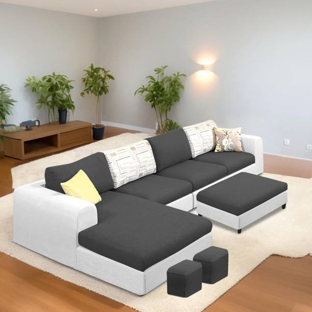 Casaliving Badger Fabric 8 Seater  Sofa
