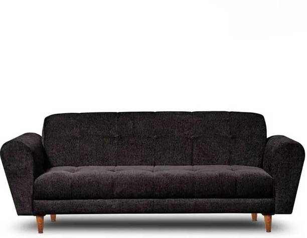 Comfort Zone Hub Wooden Sofa Set for Living Room | Couch Sofa for Living Room & Office Fabric 3 Seater  Sofa