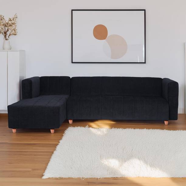 Seventh Heaven Tokyo 6 Seater Sofa, Extra Spacious, Chenille Molfino Fabric: 2 Year Warranty Fabric 6 Seater  Sofa