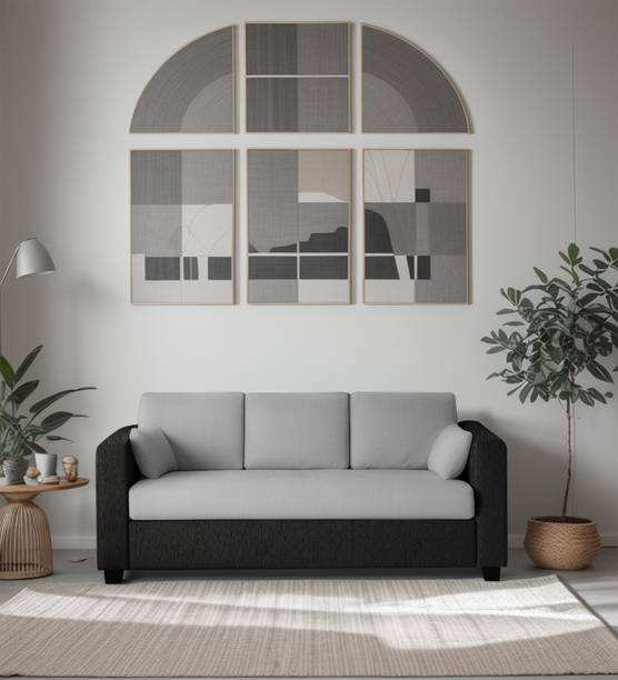 Trevi Bliss E2O Premium Velvet Fabric 3 Seater  Sofa