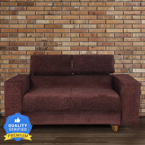 Seventh Heaven Berlin 2 Seater Sofa, Extra Spacious, Chenille Molfino Fabric: 2 Year Warranty Fabric 2 Seater  Sofa
