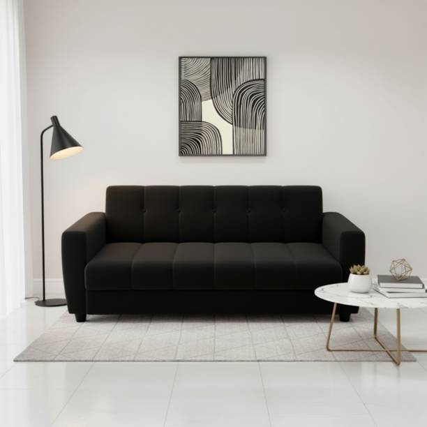 REDCHILLIART Premium Quality Sofa For LivingRomm ll Homell Office Fabric 3 Seater  Sofa