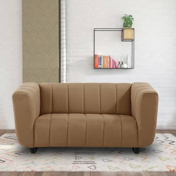 Uarban-hume-furniture Premium Quality Velvet Fabric 2 Seater Sofa