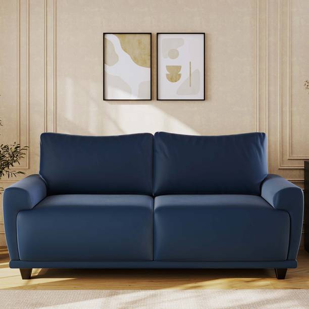 ARRA Vivaan Velvet Fabric Three Seater Sofa Fabric 3 Seater  Sofa