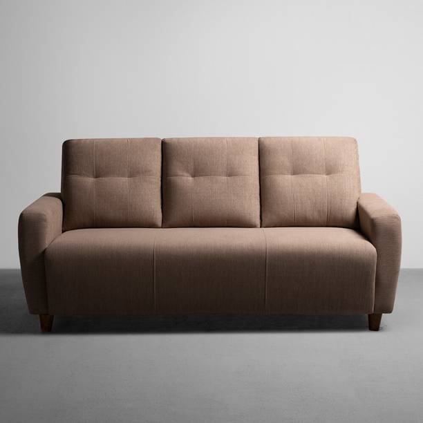 Sleepyhead Yolo Designed by Duroflex - Premium Plush 3 Layer Cushioning, Anti-Sag Comfort Fabric 3 Seater  Sofa