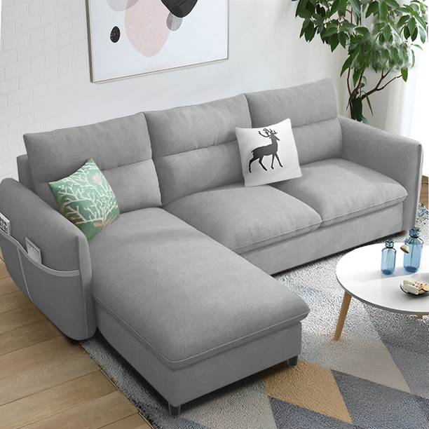Casaliving Andon 4 Seater Fabric 4 Seater  Sofa