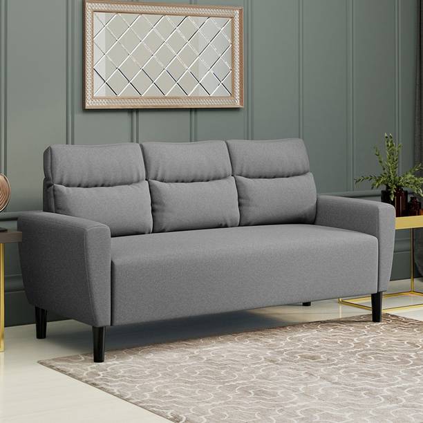 Flipkart Perfect Homes Julia Fabric 3 Seater  Sofa