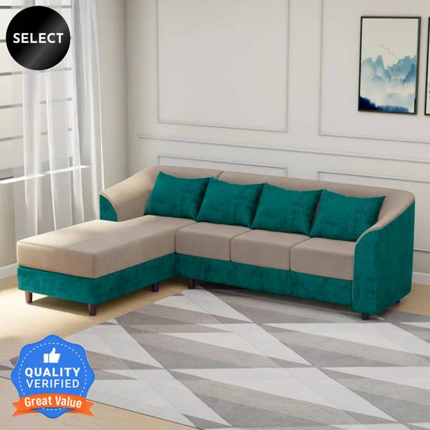 CARLTON LONDON Olivia LHS Fabric 6 Seater  Sofa