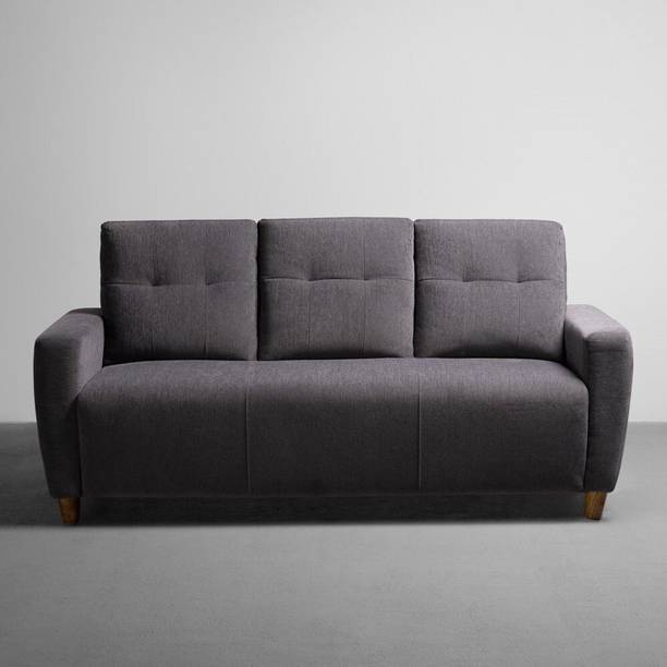 Sleepyhead Yolo Designed by Duroflex - Premium Plush 3 Layer Cushioning, Anti-Sag Comfort Fabric 3 Seater  Sofa