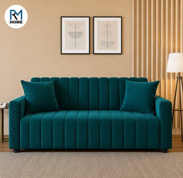 RM HOME Congo Comfort Experience Ultra Comfort Seating Fabric 3 Seater  Sofa