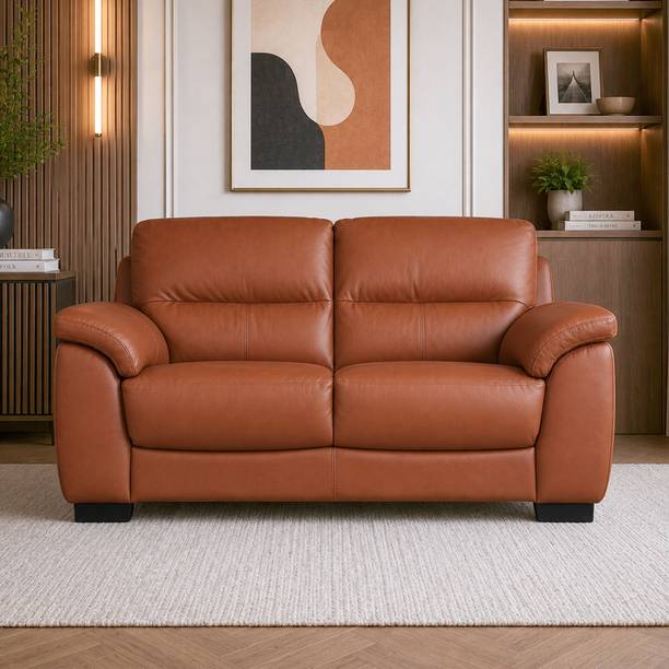 Hometown Canyon Leather 2 Seater Sofa