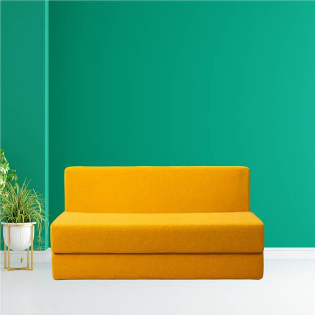 Soo Jaoo Sofa Cum Bed Fabric 2 Seater  Sofa