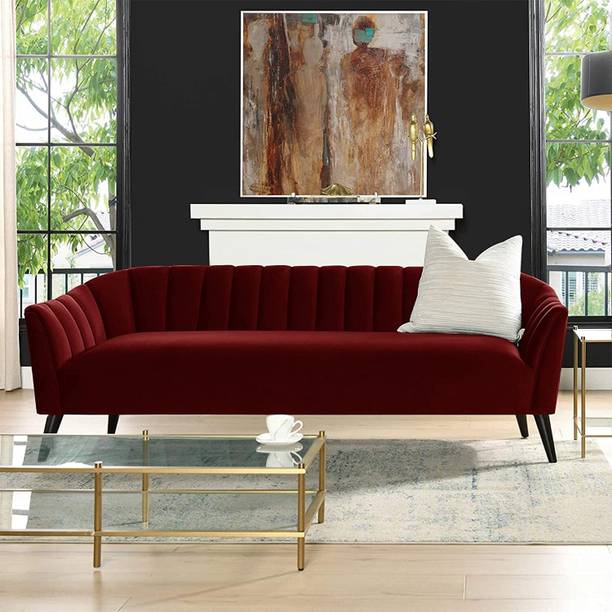 Dr Smith Fabric 3 Seater  Sofa