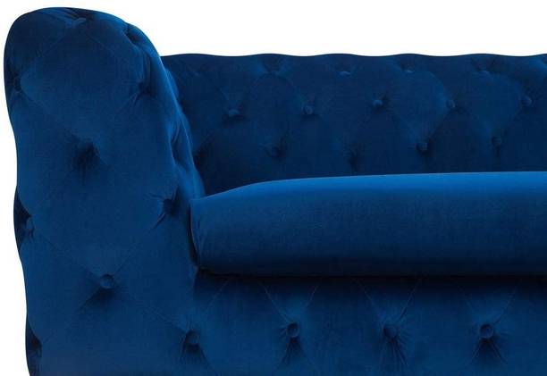 Smarts collection Chesterfield Sofa for Living Room , Hall & Bedroom , Fabric 3 Seater  Sofa