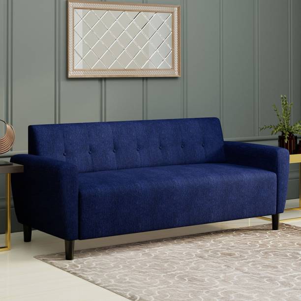 Flipkart Perfect Homes Felix Fabric 3 Seater  Sofa