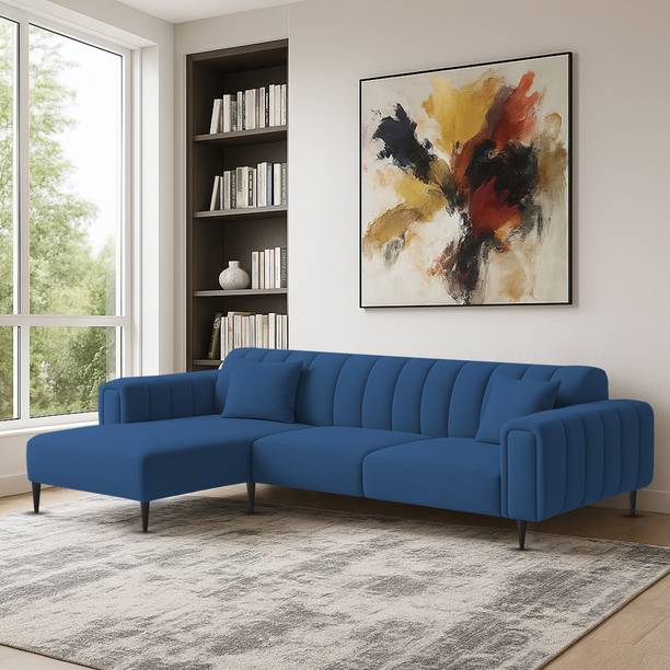 Casaliving Damian LHS Fabric 4 Seater  Sofa