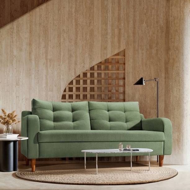 Duroflex Ease Plus Fabric 3 Seater  Sofa