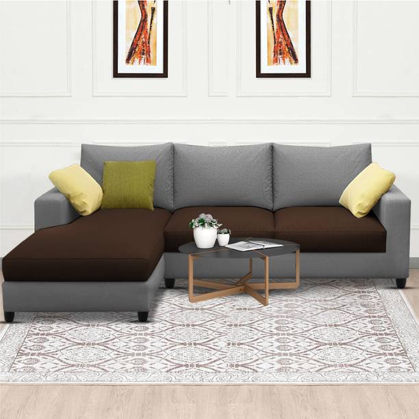 Casaliving Rihan Fabric 4 Seater  Sofa