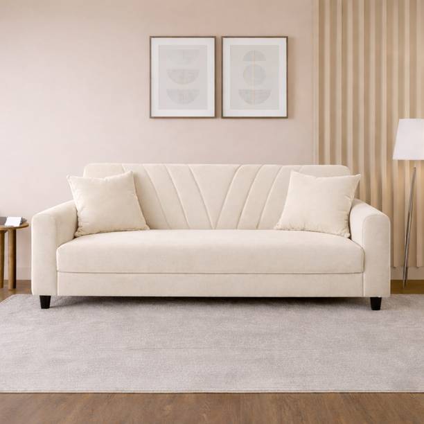 RM HOME Junya Fabric 3 Seater  Sofa