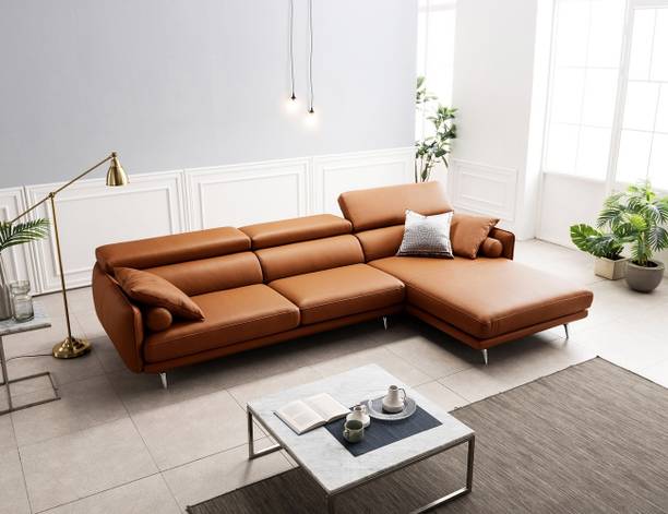 fabrique Leatherette 4 Seater  Sofa