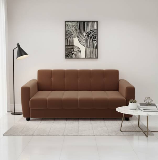 REDCHILLIART Premium Quality Sofa For LivingRomm ll Homell Office Fabric 3 Seater Sofa