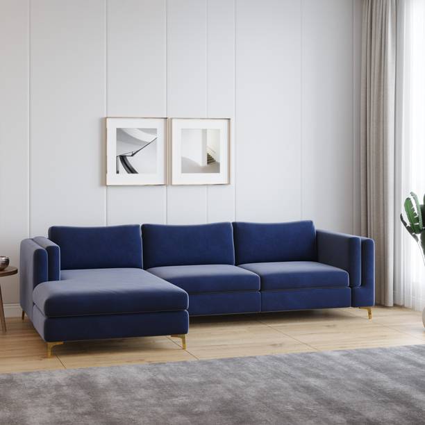 WESTIDO Fabric 6 Seater  Sofa