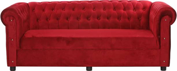 Fusion Furniture Factory Chesterfield sofa Fabric 3 Seater  Sofa