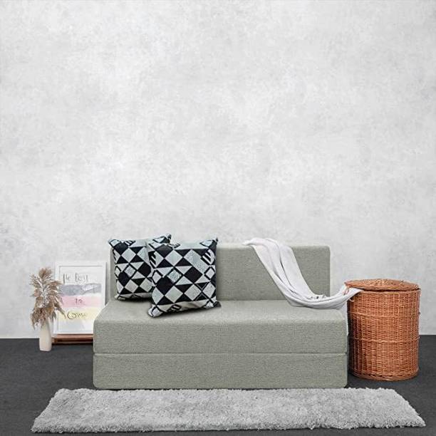 WELCOHOMEDECOR Fabric 2 Seater  Sofa