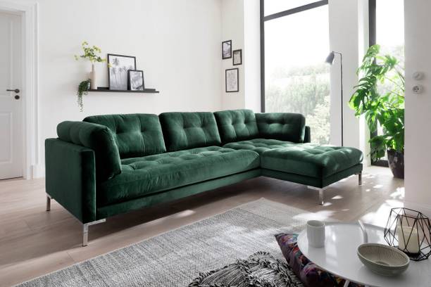 fabrique Dynamic lshape LHS Fabric 4 Seater  Sofa