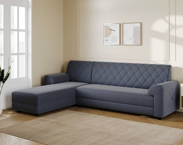 RM HOME Murphy LHS Fabric 6 Seater  Sofa