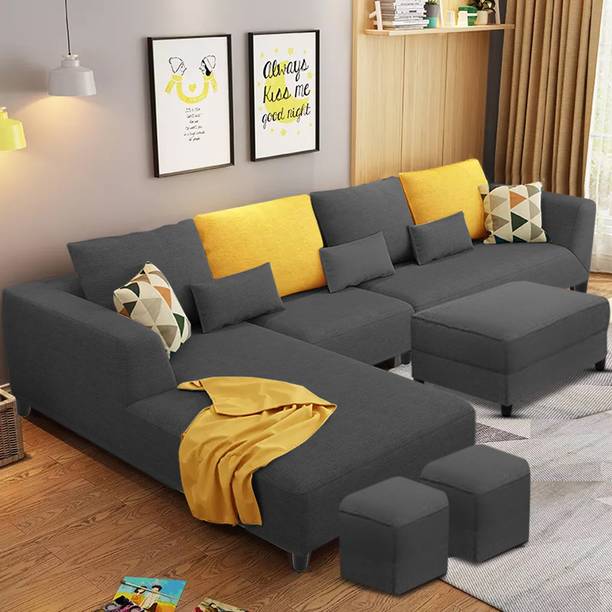 Casaliving Minta Fabric 8 Seater  Sofa