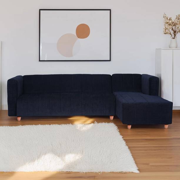 Seventh Heaven Tokyo 6 Seater Sofa, Extra Spacious, Chenille Molfino Fabric: 1 Year Warranty Fabric 6 Seater  Sofa