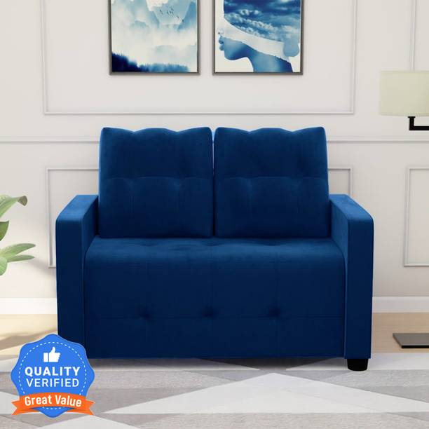 Flipkart Perfect Homes Lexi Fabric 2 Seater  Sofa