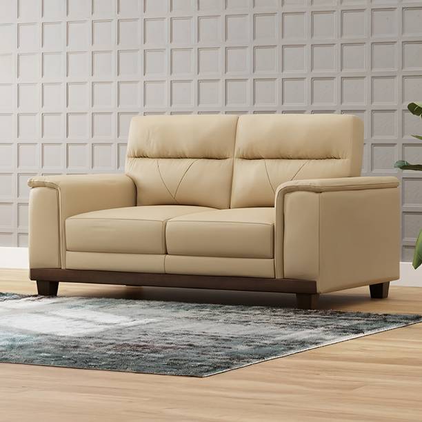 RoyalOak Royaloak Naples Italian Leather 2 Seater  Sofa