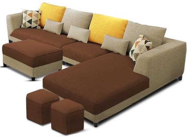 Casaliving Minta Fabric 8 Seater Sofa